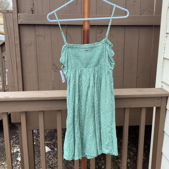 O'NEILL Kaline Eyelet Mini Dress in green - Picture 8 of 14